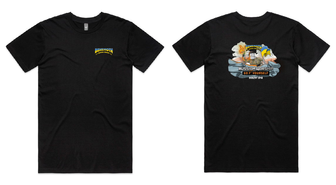 Russian Warship Go F' Yourself - Men's Tee